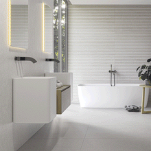 Borneo Esir White Matte 30x75cm