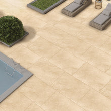 Hammerstone Beige Outdoor Porcelain Tile 60x90cm (20mm)