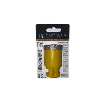 Mazzanna Tiles 35mm Vacuum Brazed Diamond Core Bit