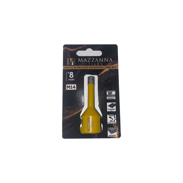 Mazzanna Tiles 8mm Vacuum Brazed Diamond Core Bit