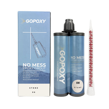 GoPoxy No Mess Epoxy Grout Colour 06 Stone