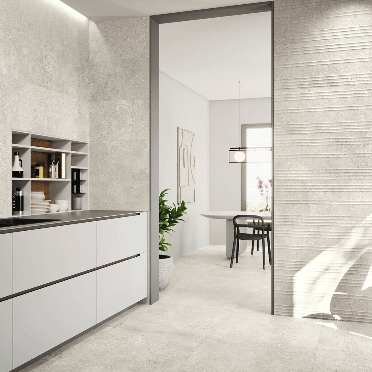Promenade Cream 80x80cm – Mazzanna Tiles
