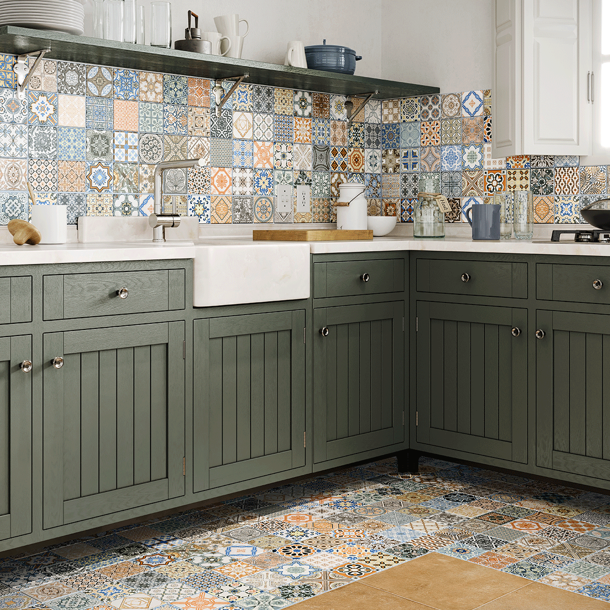 Provenza Deco 44x44cm – Mazzanna Tiles