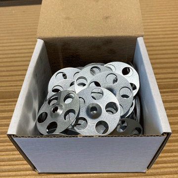 Galvanised Washers 36mm (100 per box)