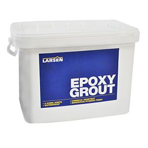 Larsen Epoxy White Grout 5kg